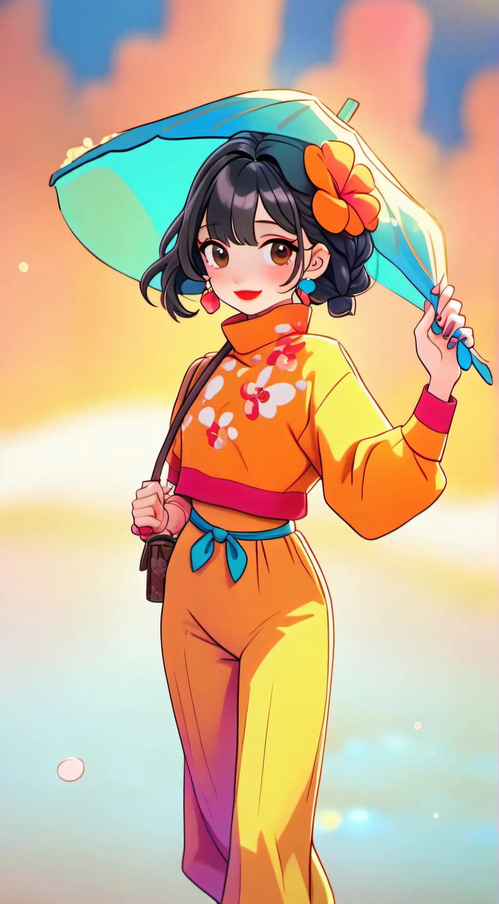 ai character: Karla  background