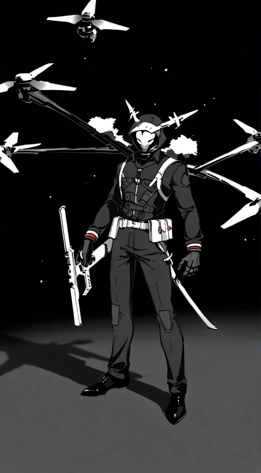 ai character: ice ♂️ background