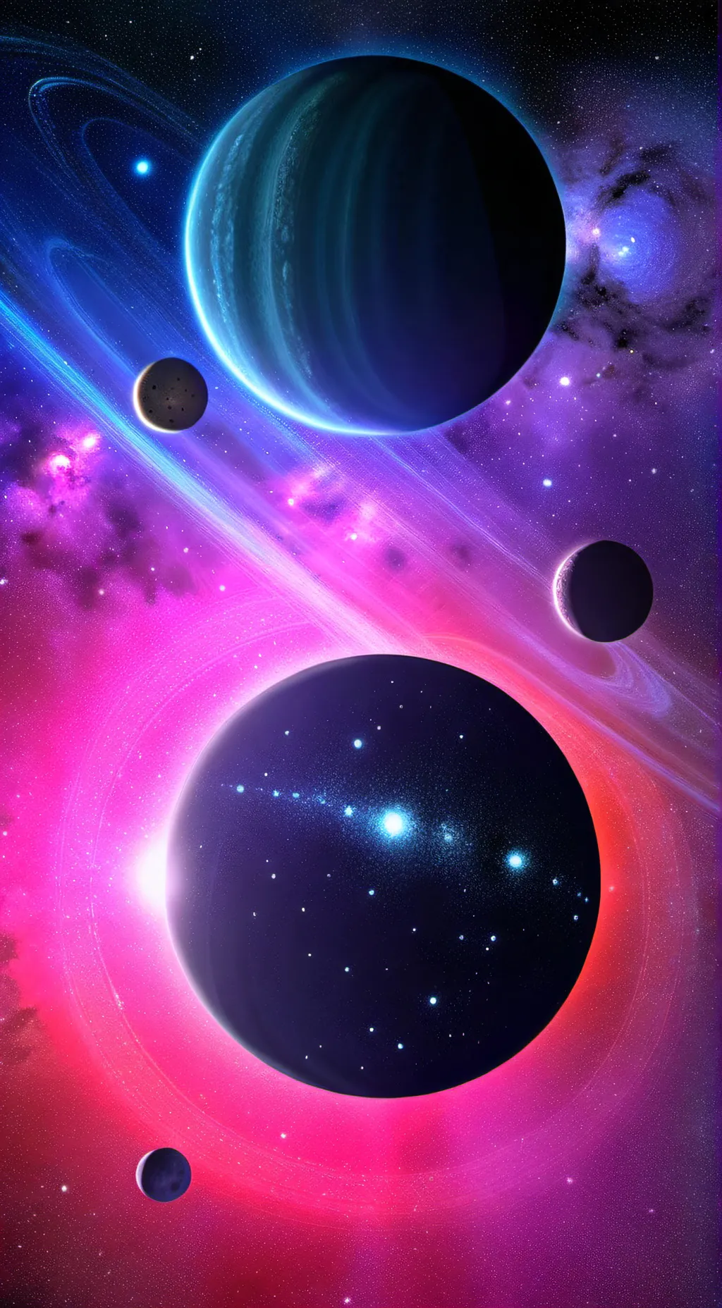 ai character: Candidates meet! background