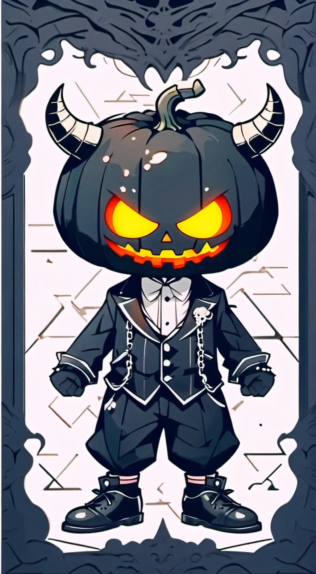 ai character: MONSTER FORM MORV background