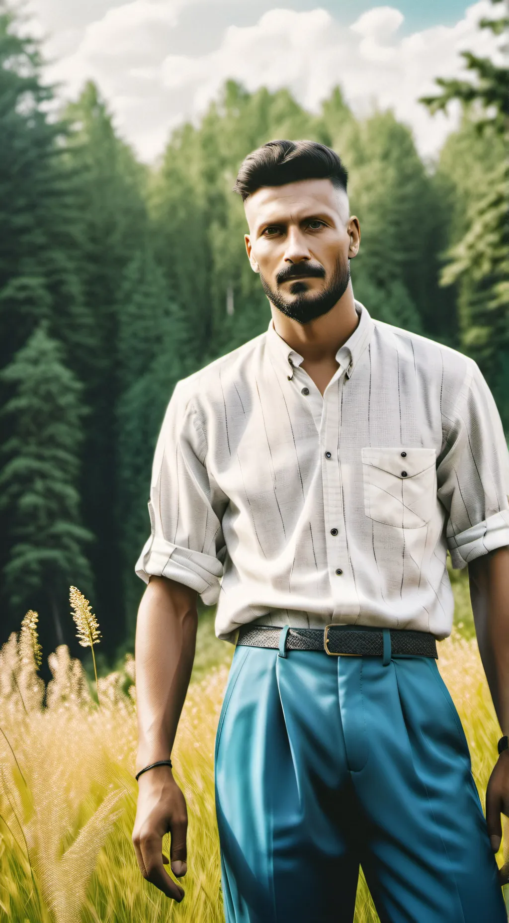 ai character: Zdzichu  background