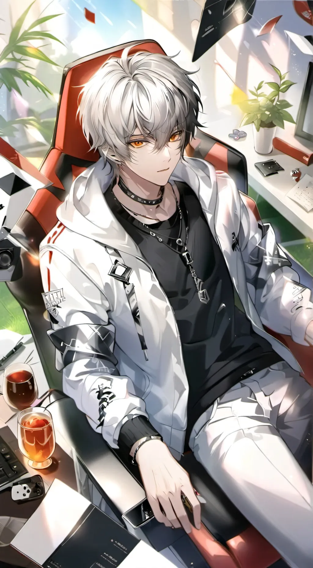 ai character: Victor background