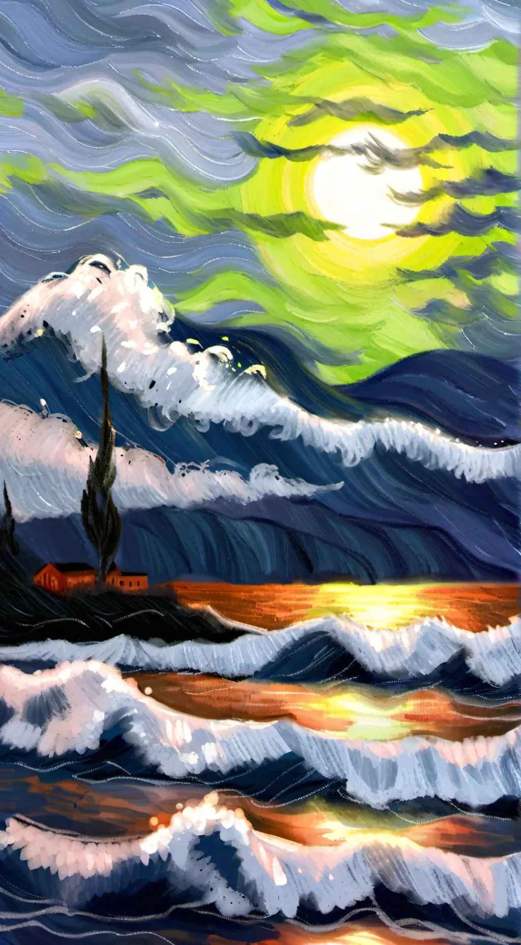 ai character: Muichiro  background