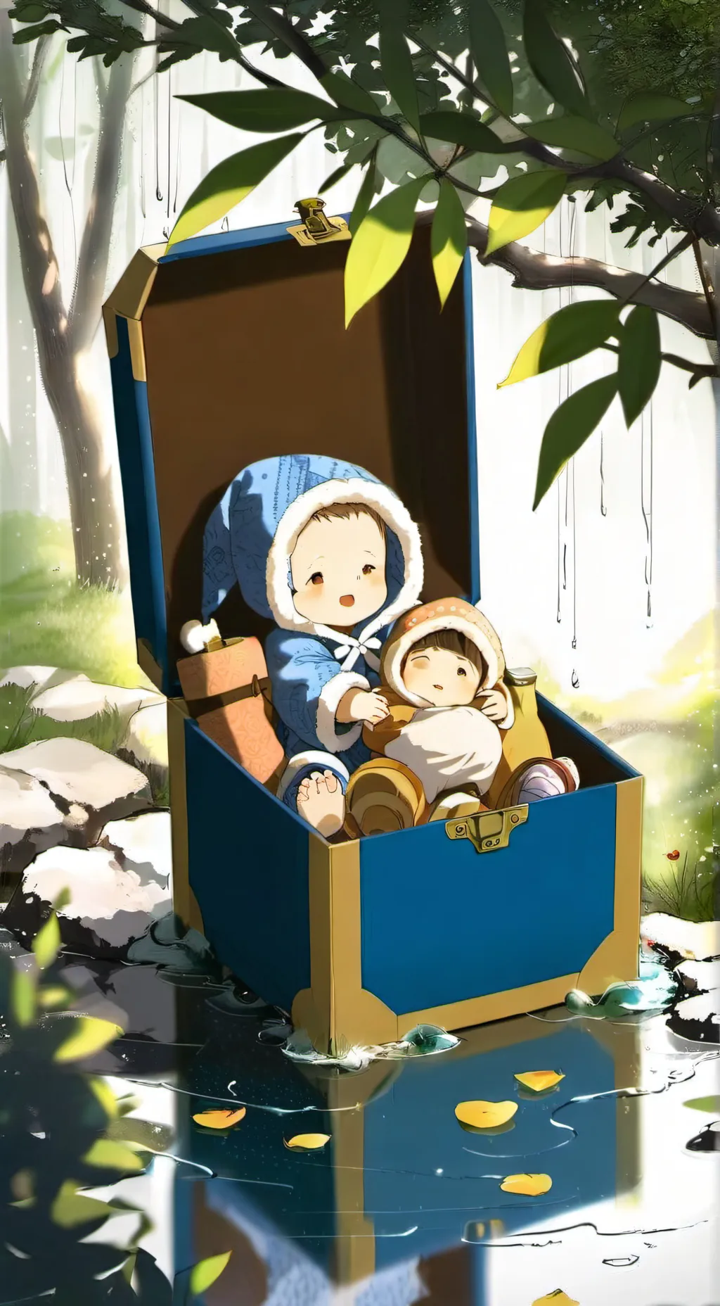 ai character: Babies background