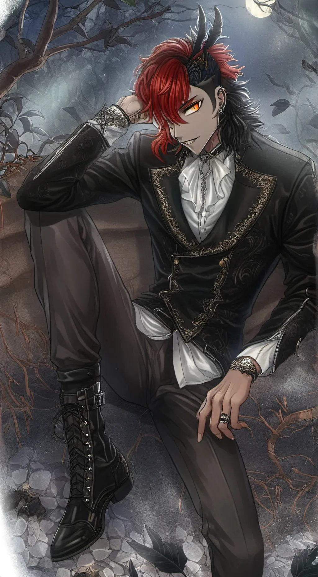 ai character: Shadow  background