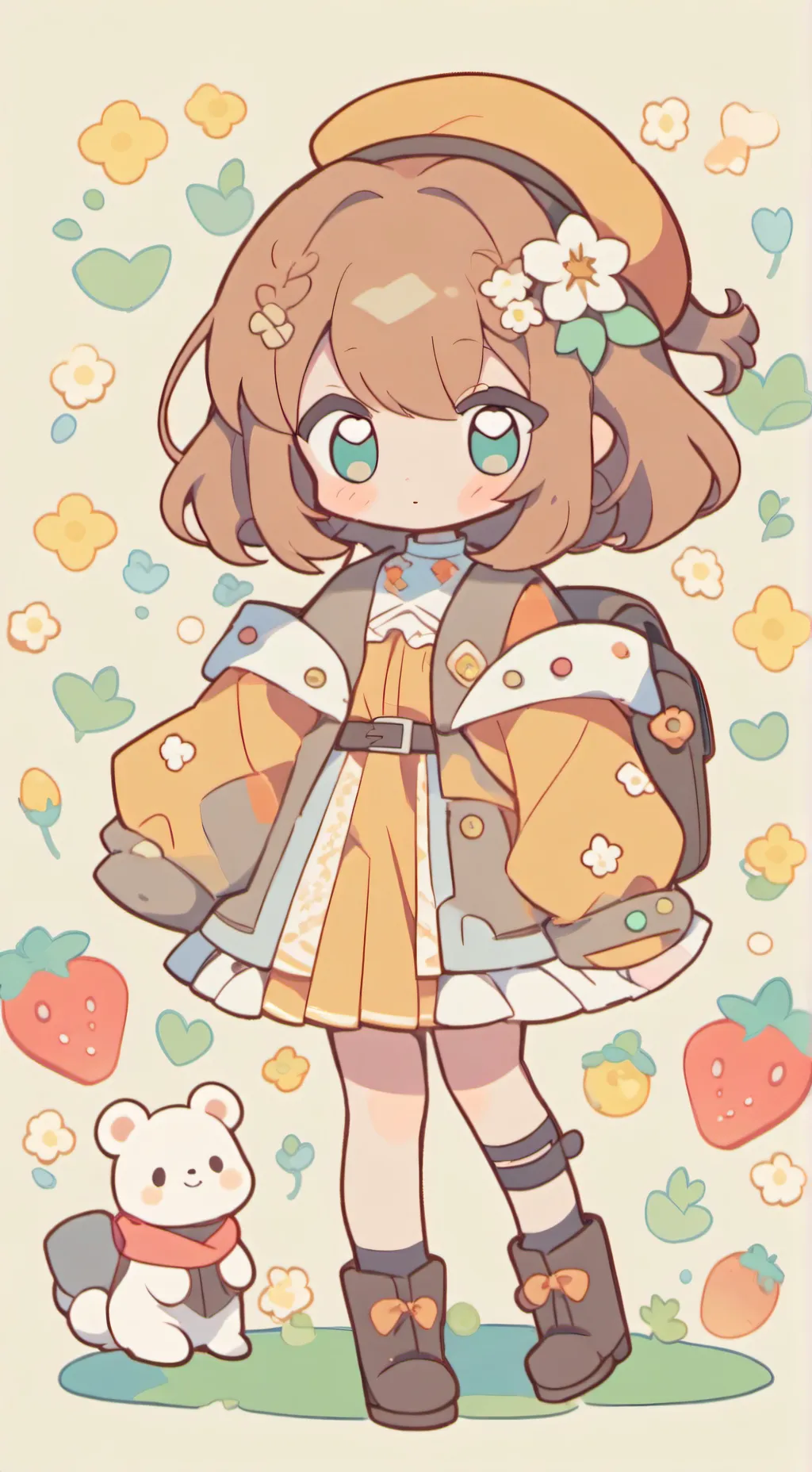 ai character: Toi est Shoto background