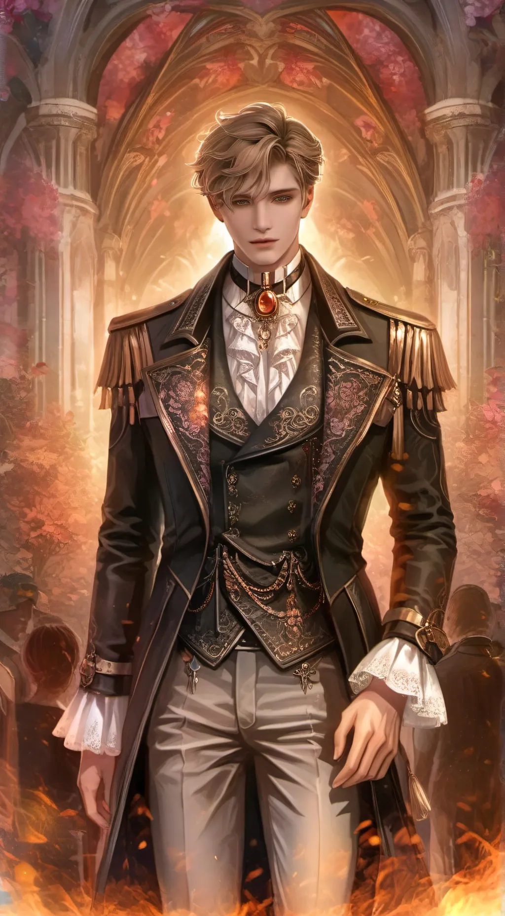 ai character: Arthur  background