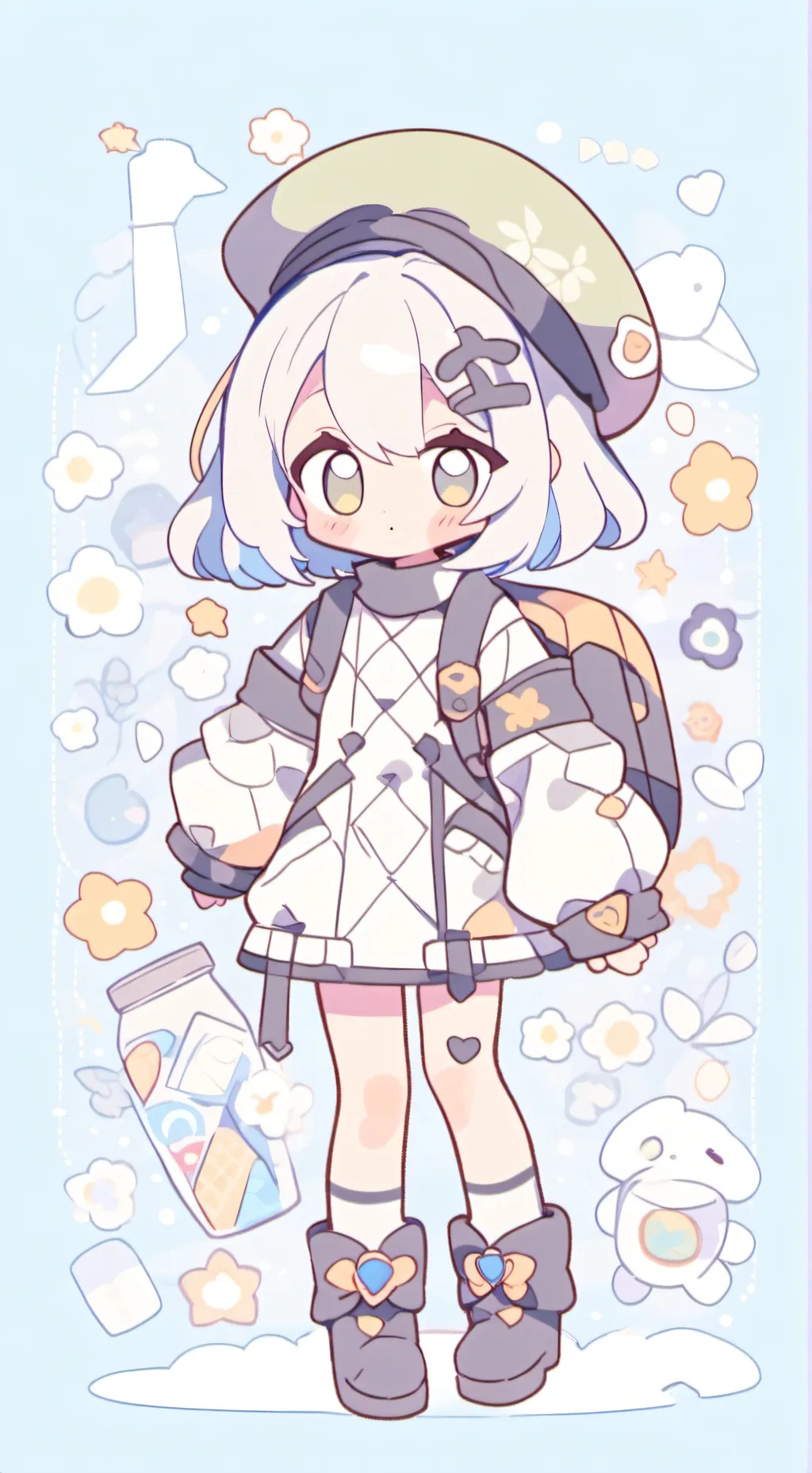 ai character: vampire hunter  background