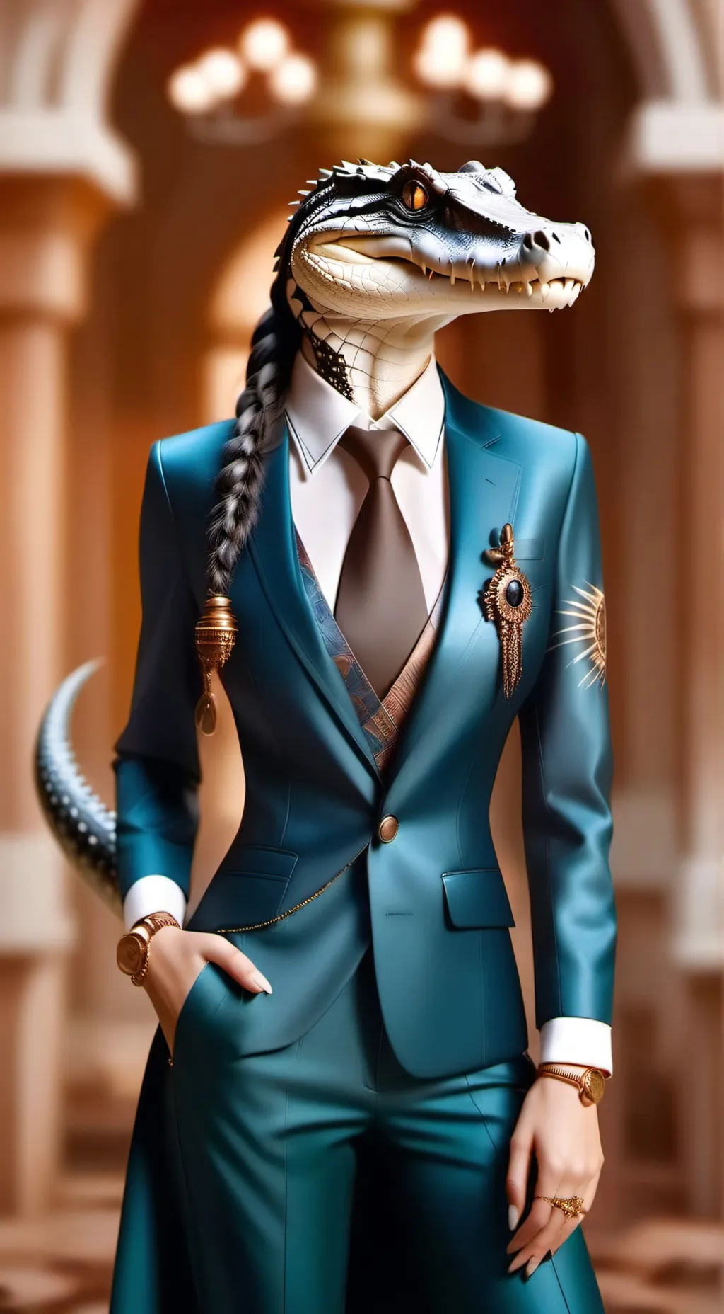 ai character: Rachel Laveau background