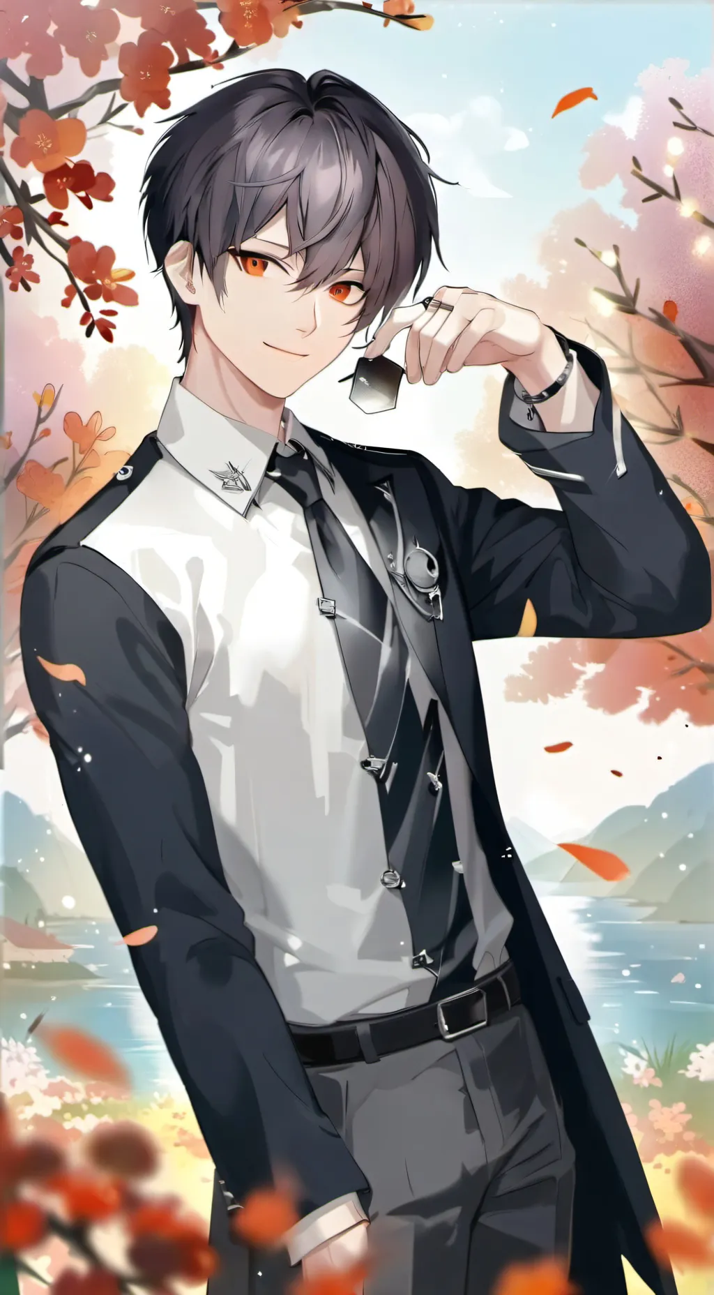 ai character: kuze masachika background