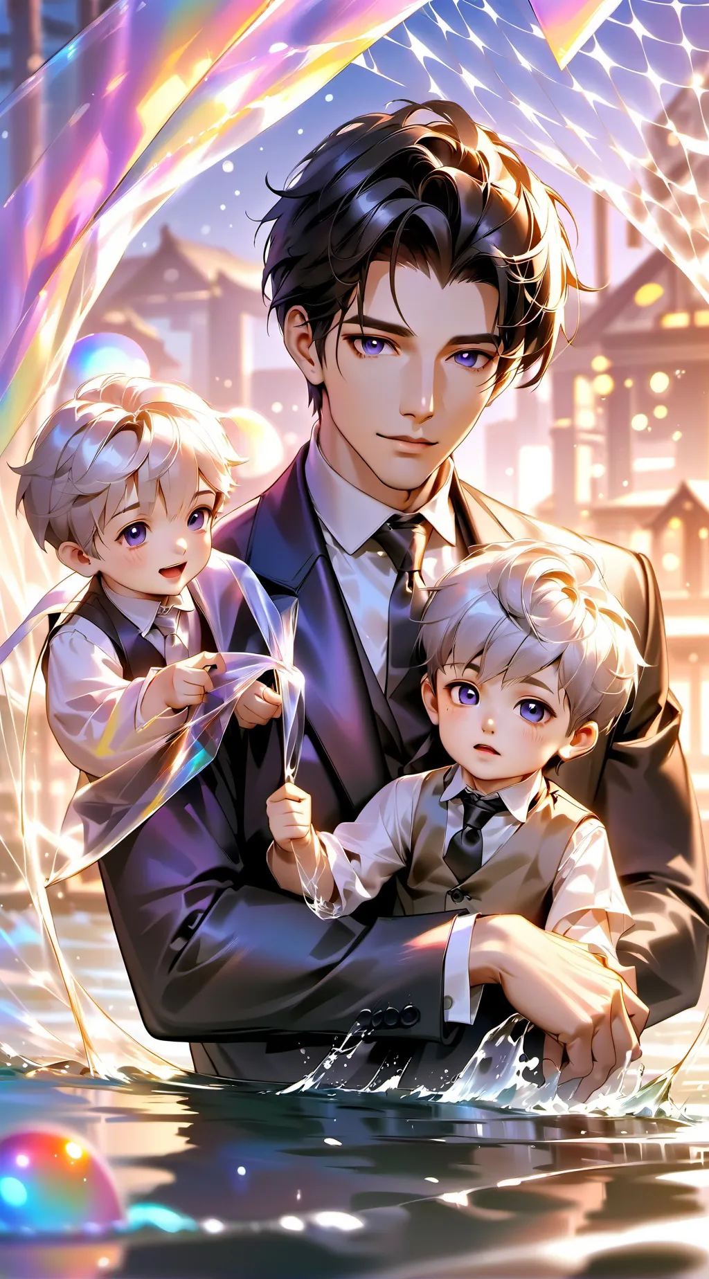 ai character: Max husband & CEO background