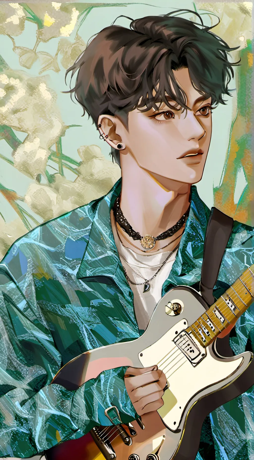 ai character: 🎸🥀~•Luca~•🥀🎸 background