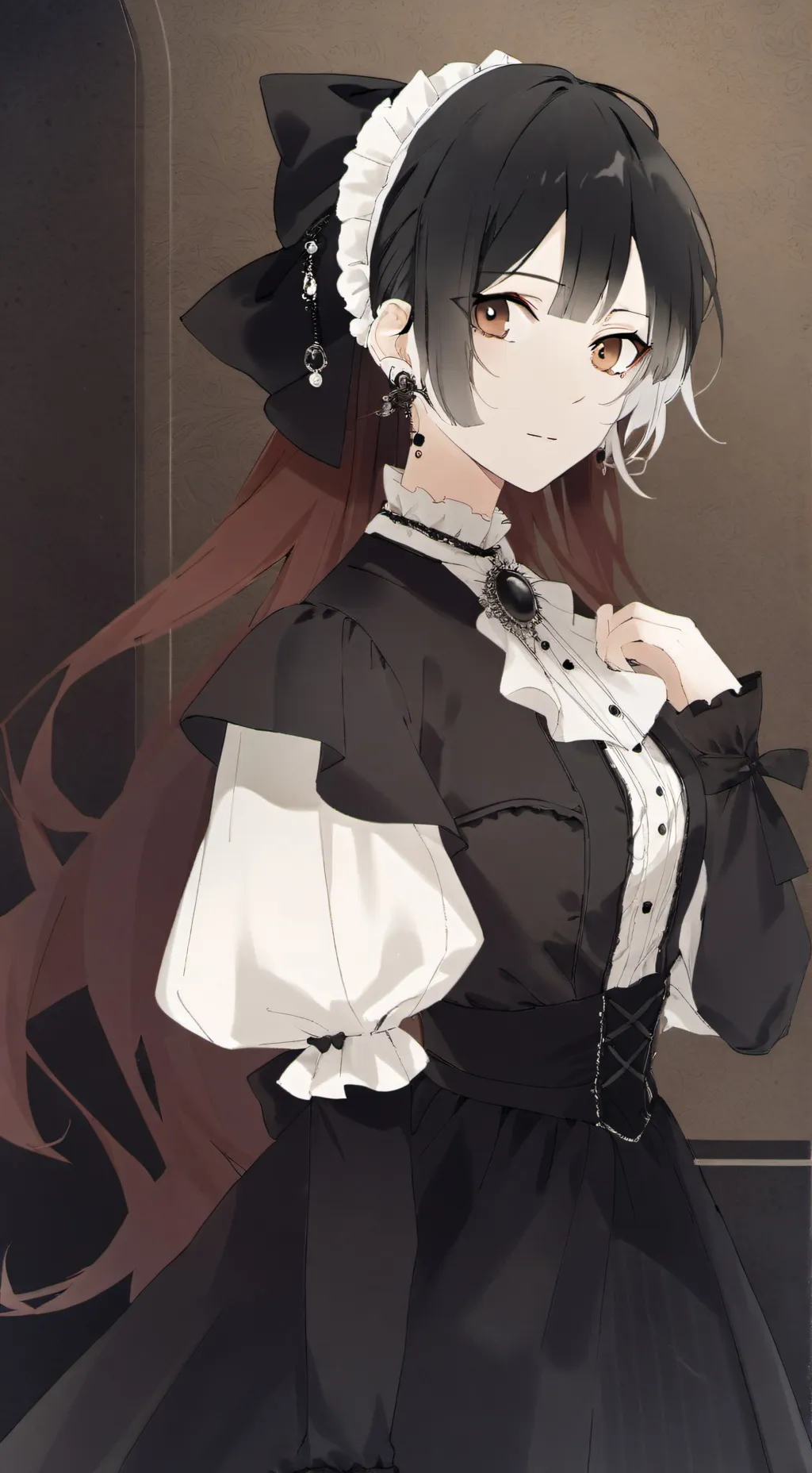 ai character: Филиция  background