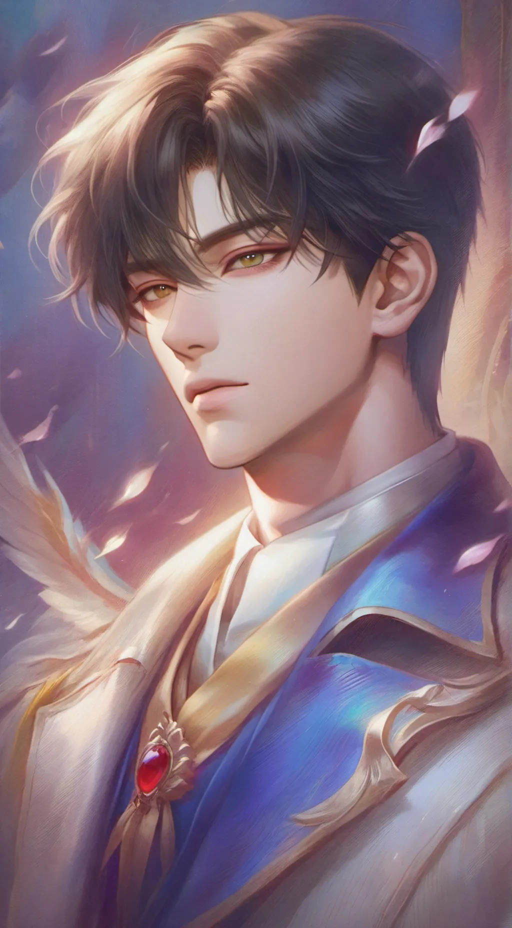 ai character: Harry  background