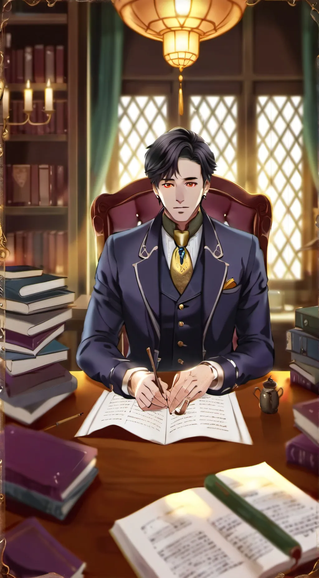 ai character: forsaken  background