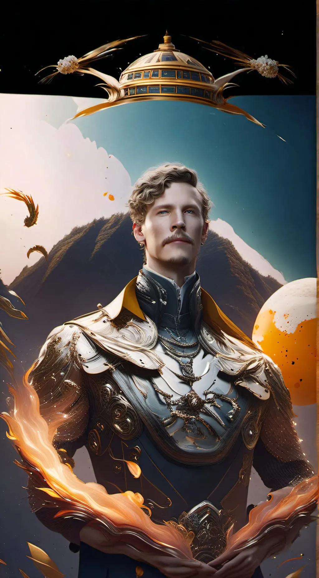 ai character: Nino ciervo background