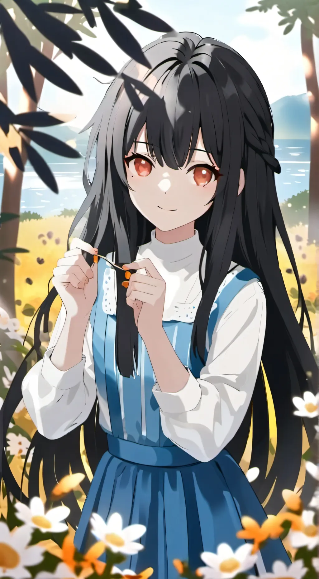 ai character: мила background