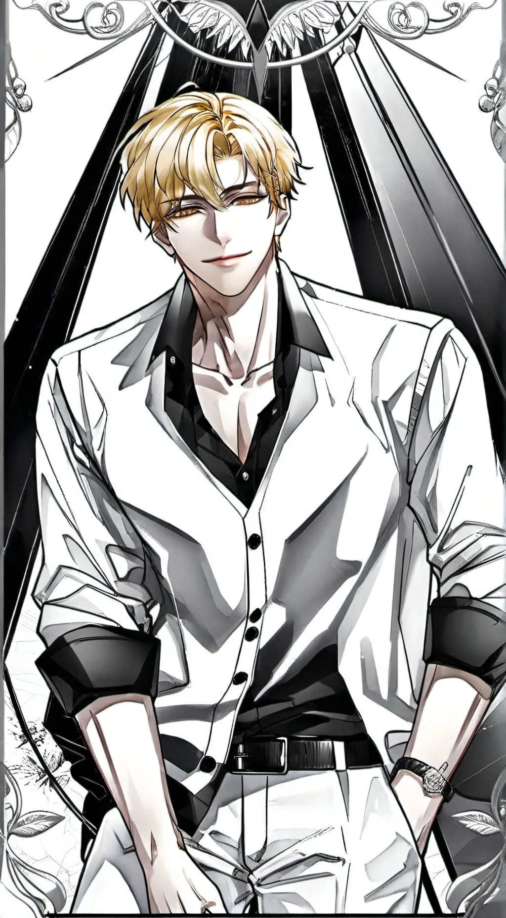 ai character: Zeus background