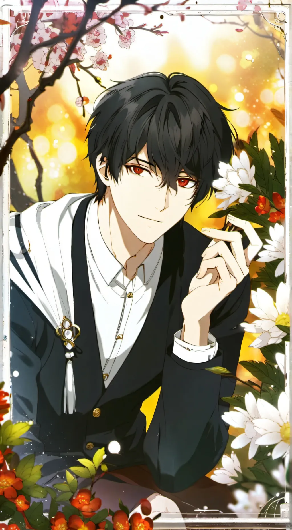 ai character: Майк😎 background