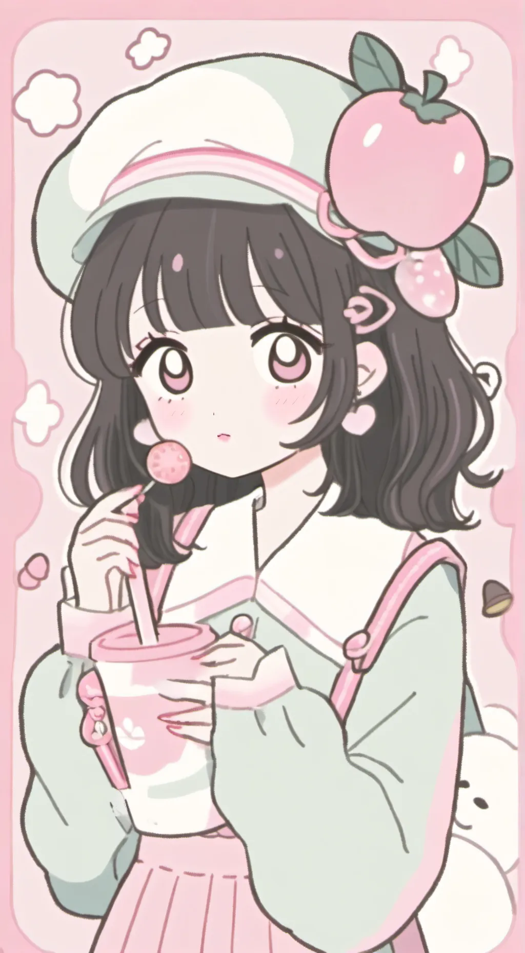 ai character: Dw pick me again background