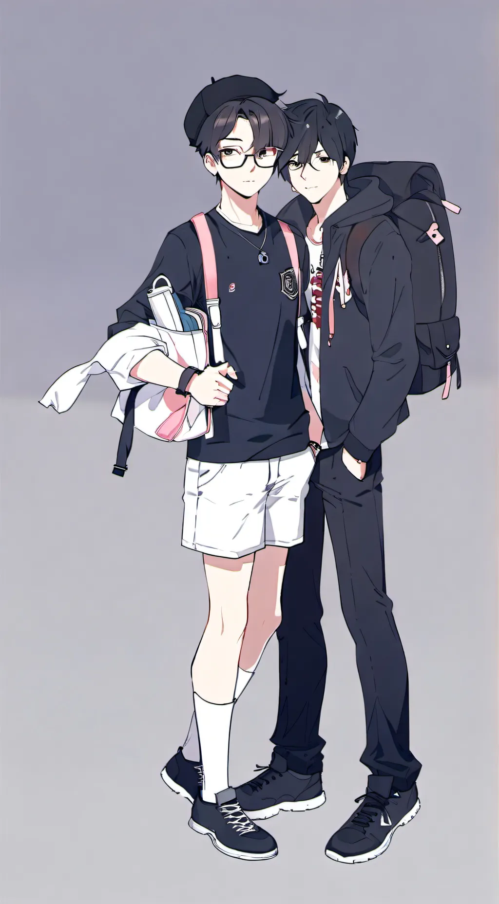 ai character: Alex and Max background