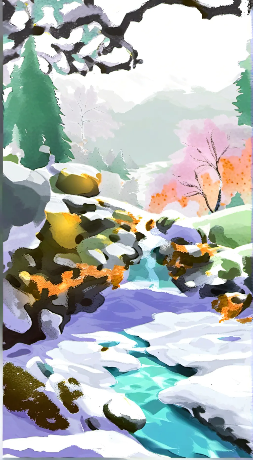 ai character: Focus background