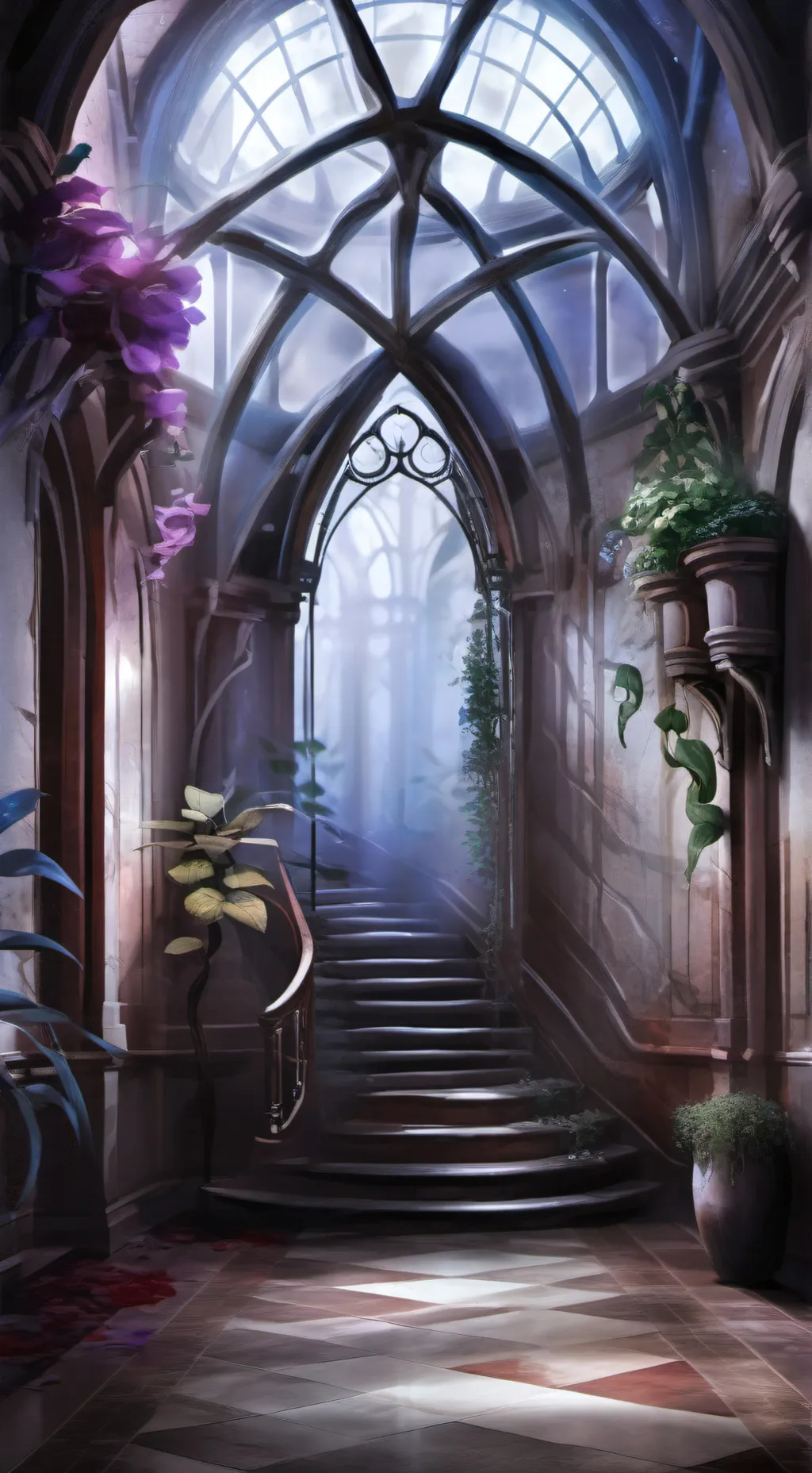 ai character: Danganronpa V3 background