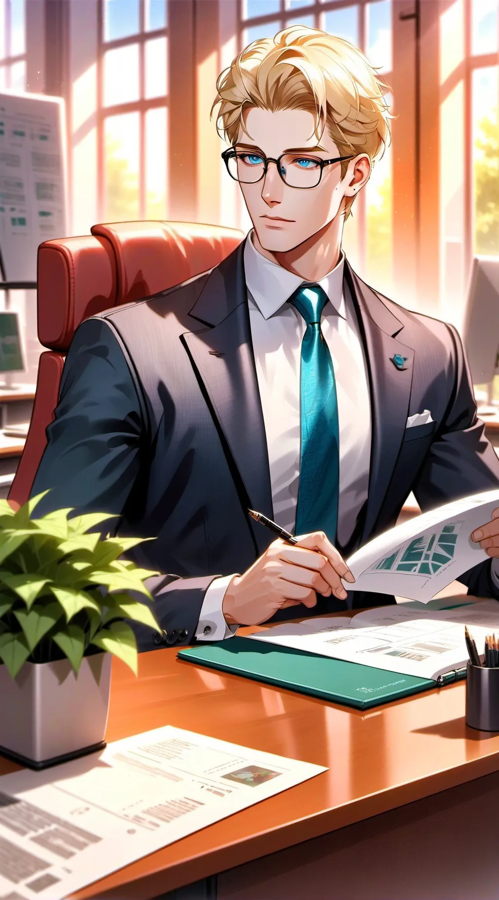 ai character: Julian Voss background