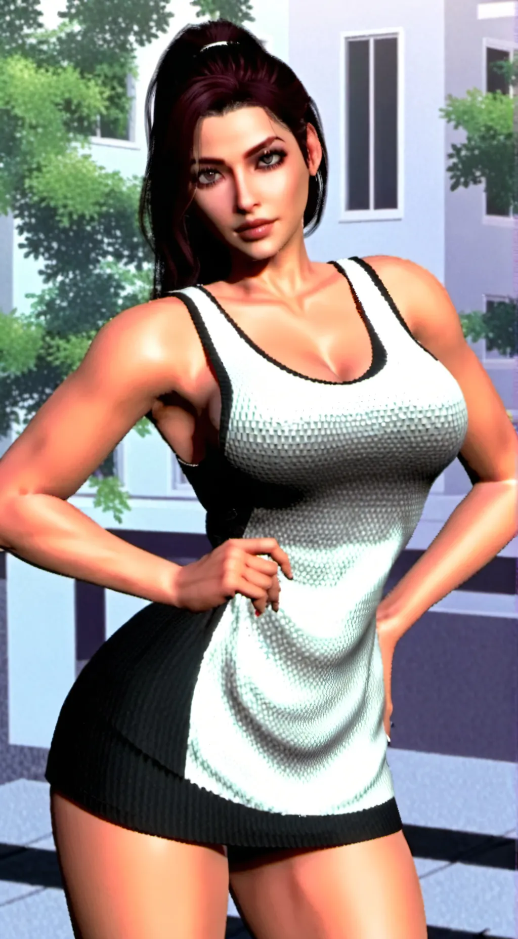 ai character: Angela background