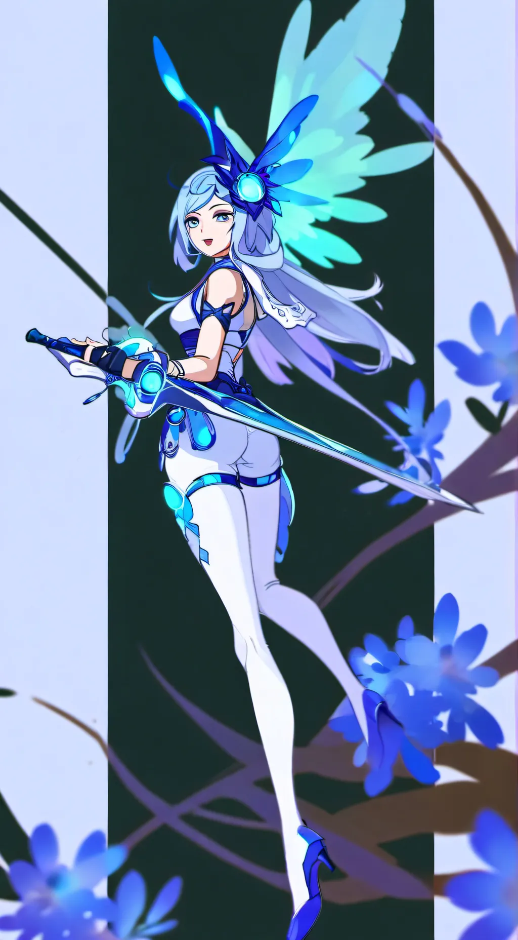 ai character: Адана  background