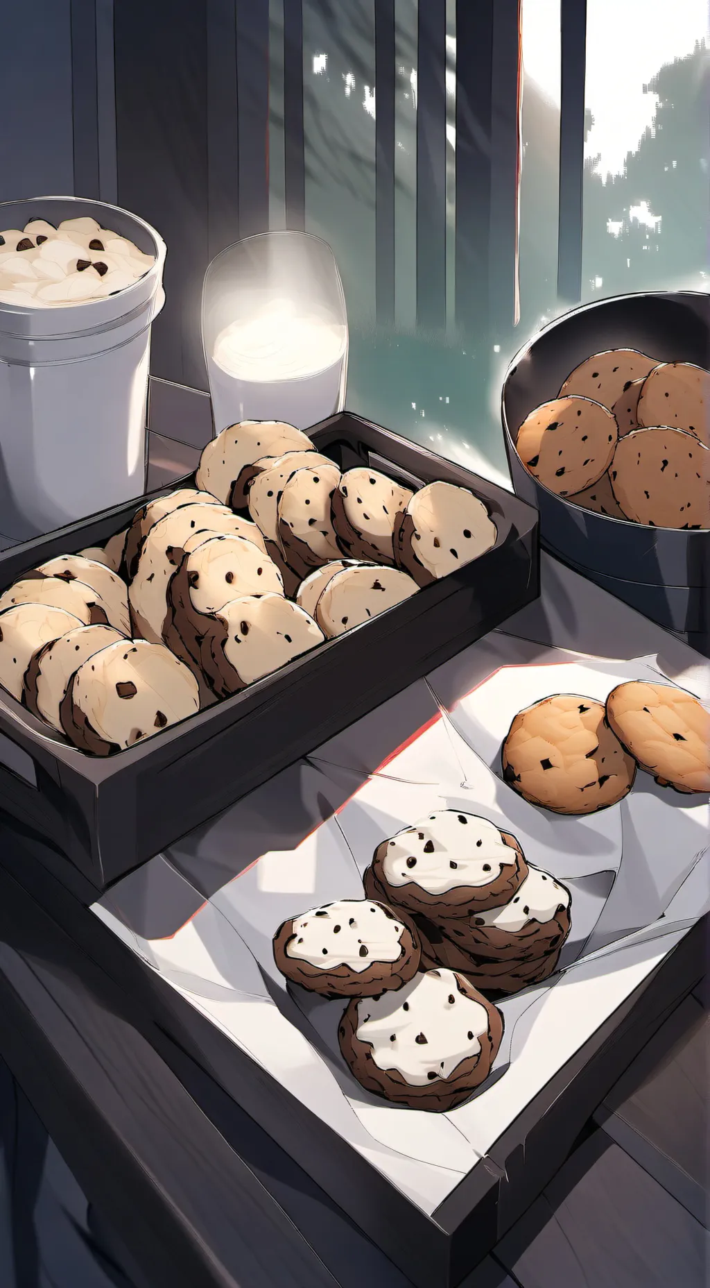 ai character: PVC snaps?! background