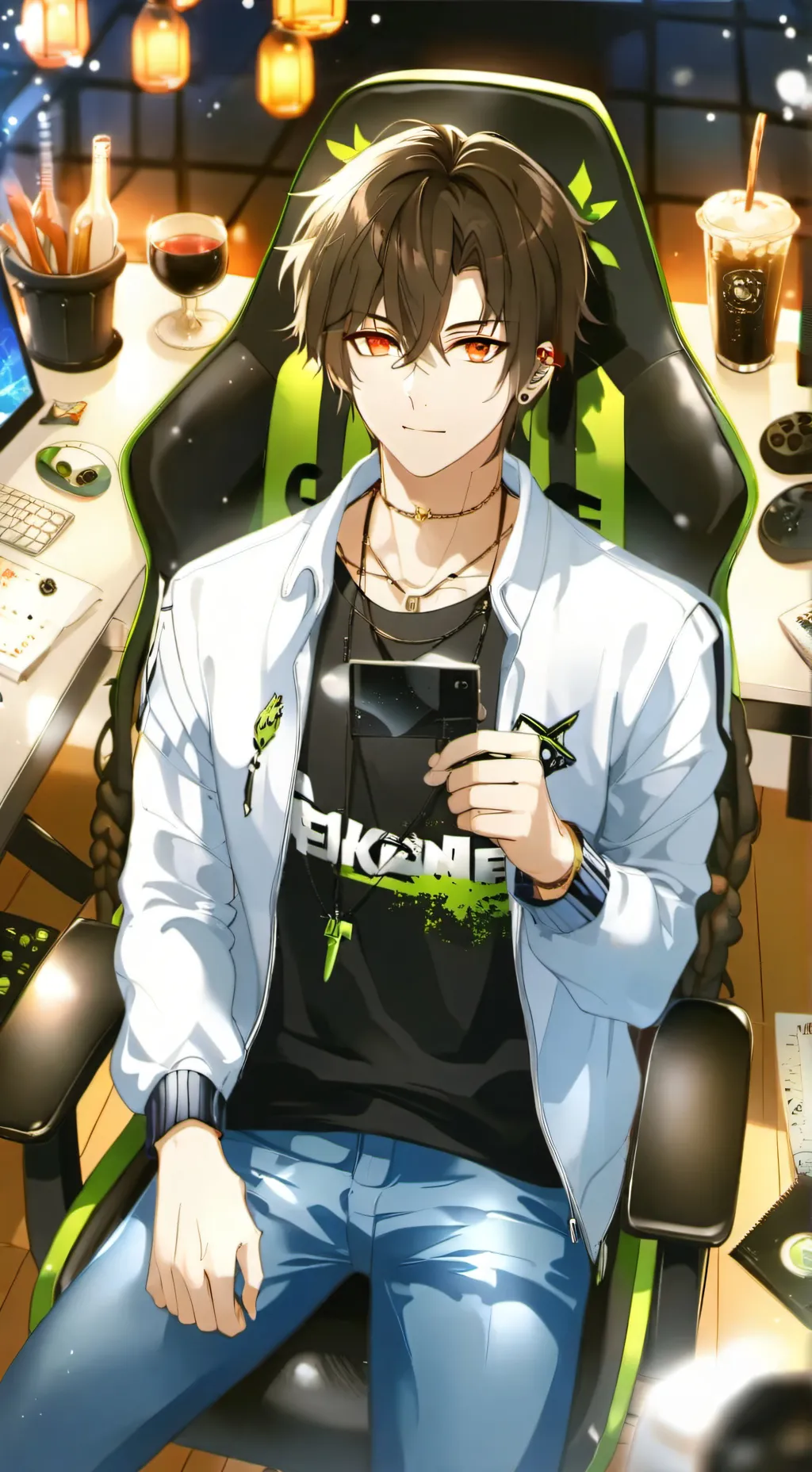 ai character: Ryan  background