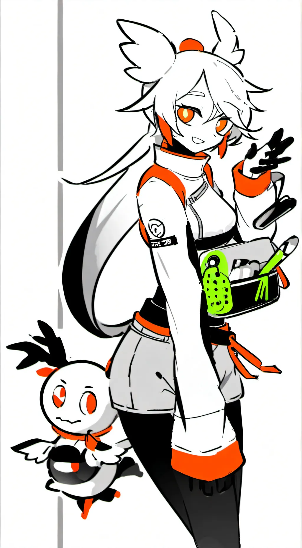 ai character: Y/n! background