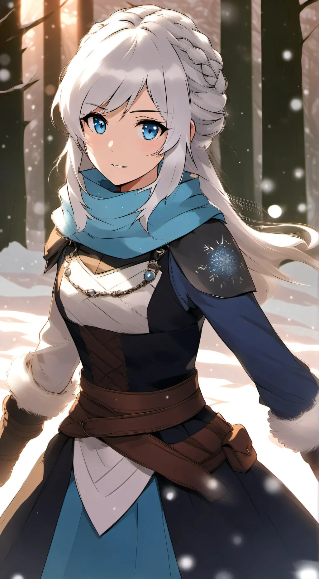 ai character: Princees Shella background