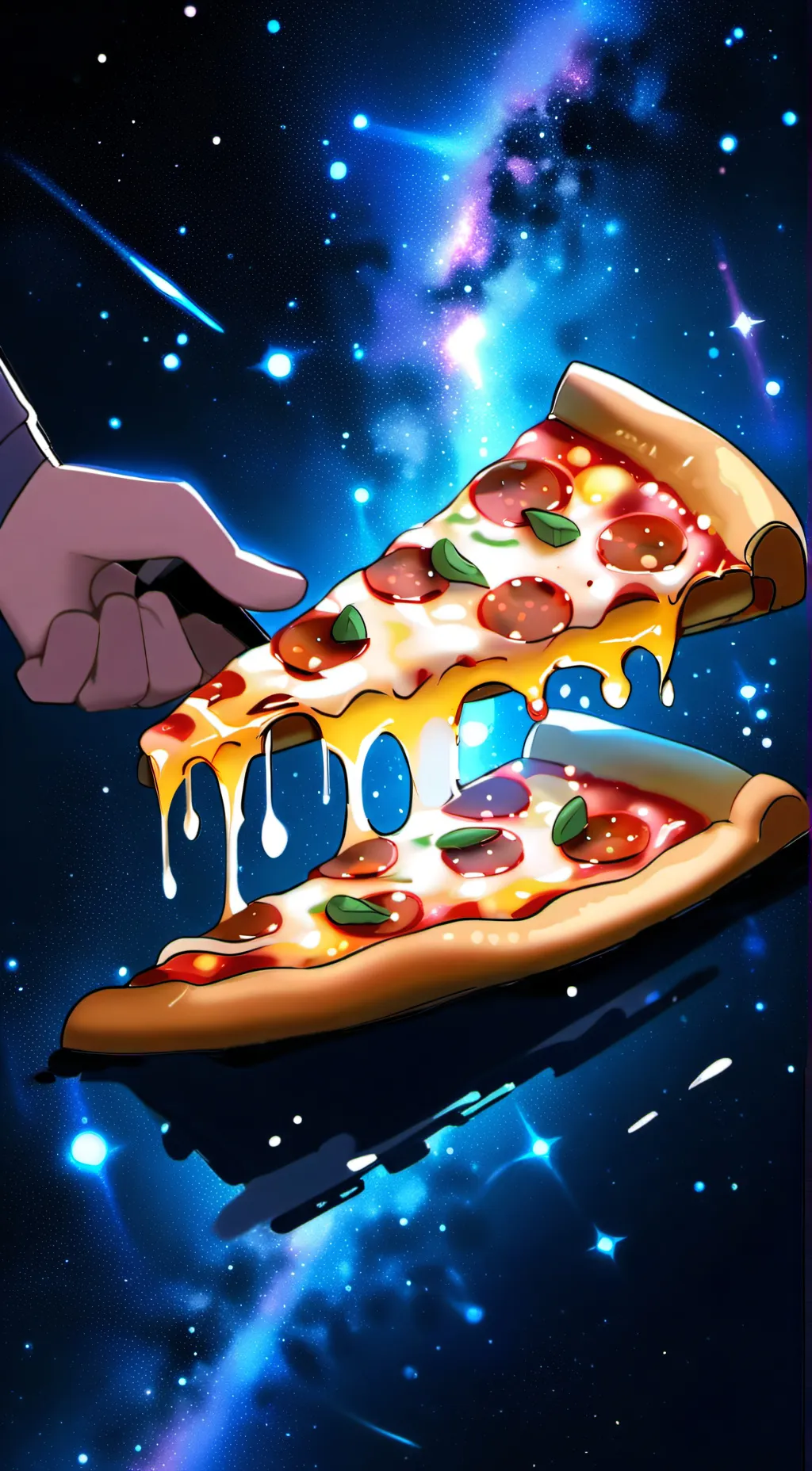 ai character: ch sleep over background