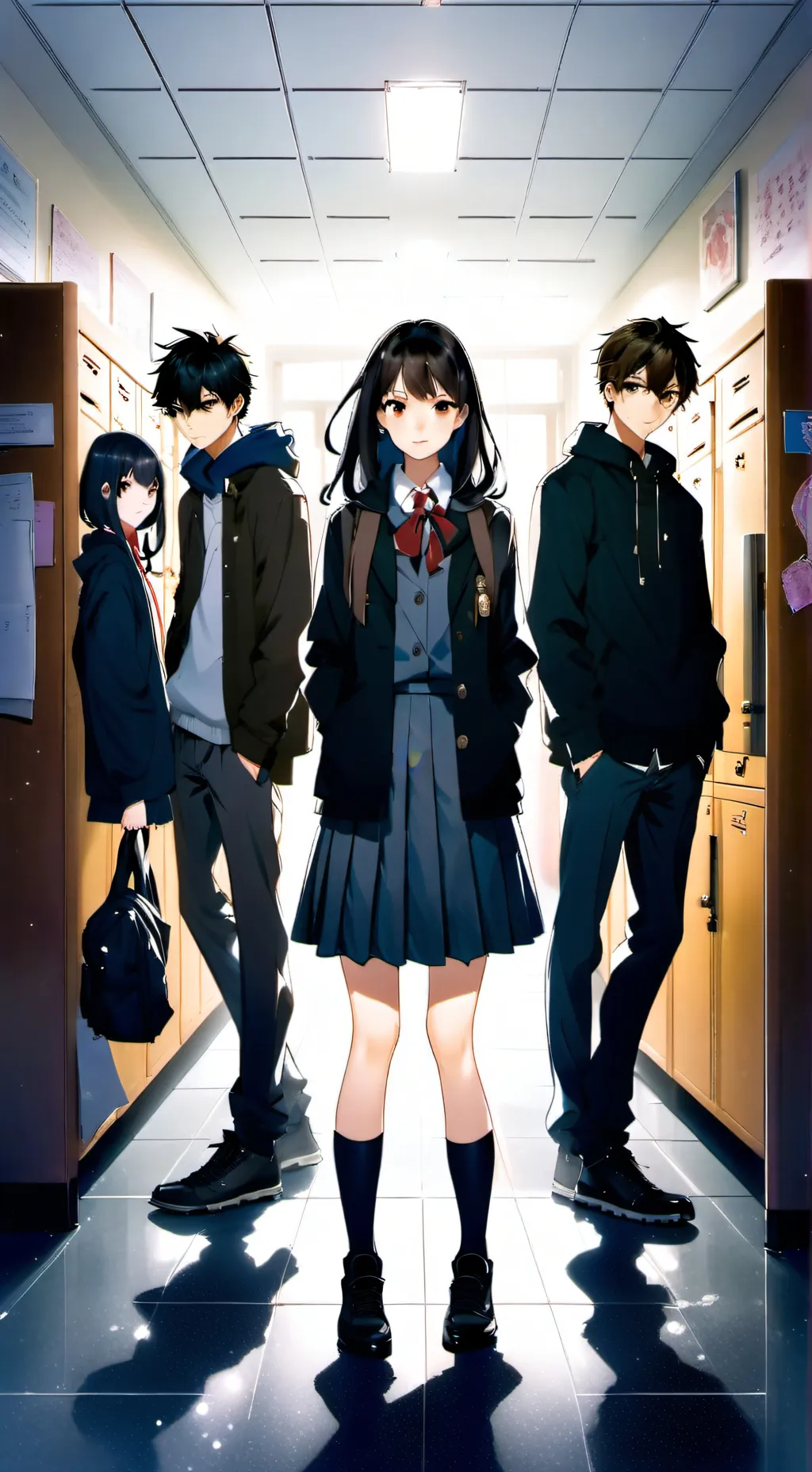 ai character: school bully background