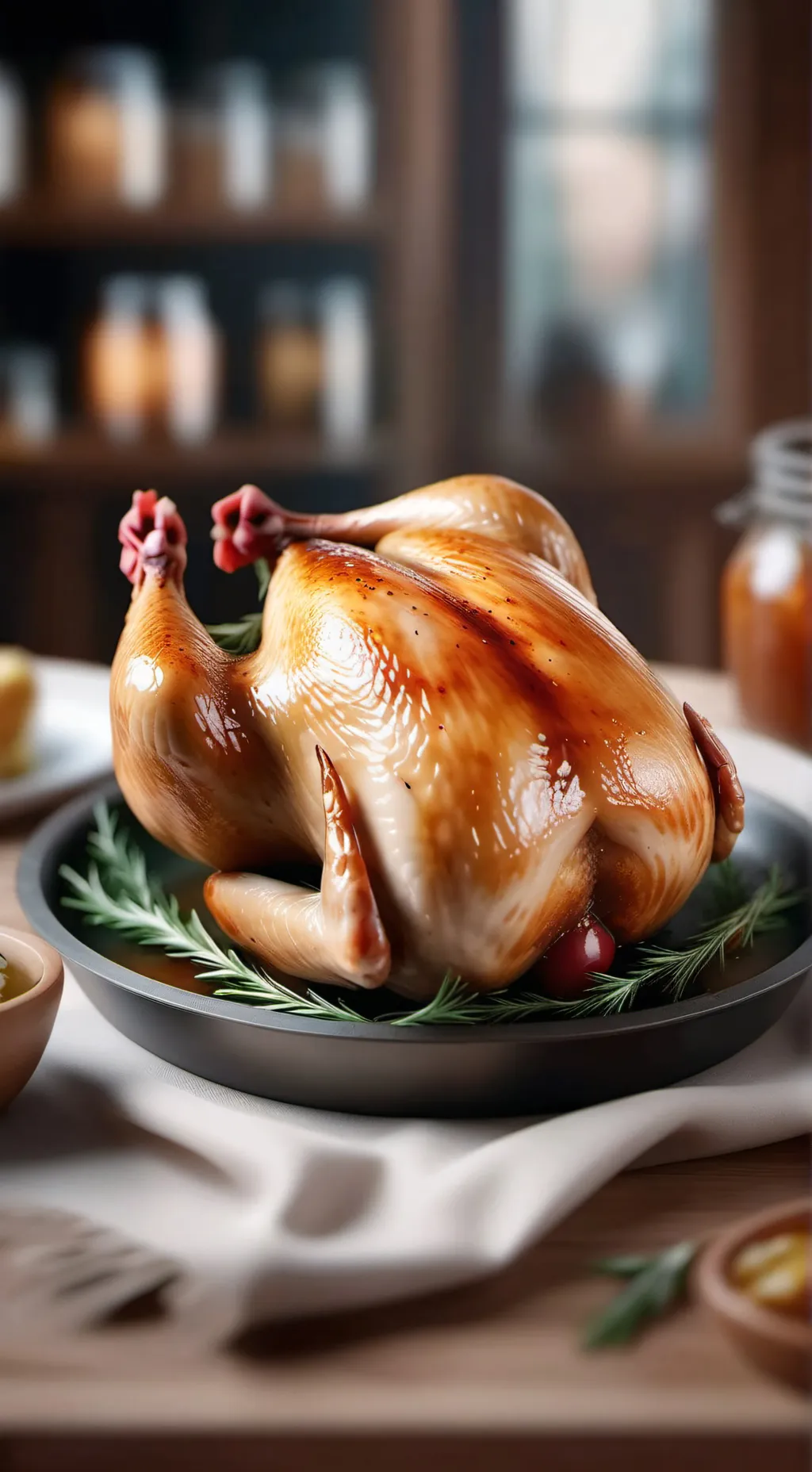 ai character: Курица background