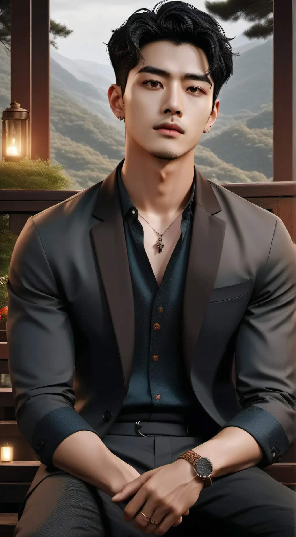 ai character: Felix~♡ background