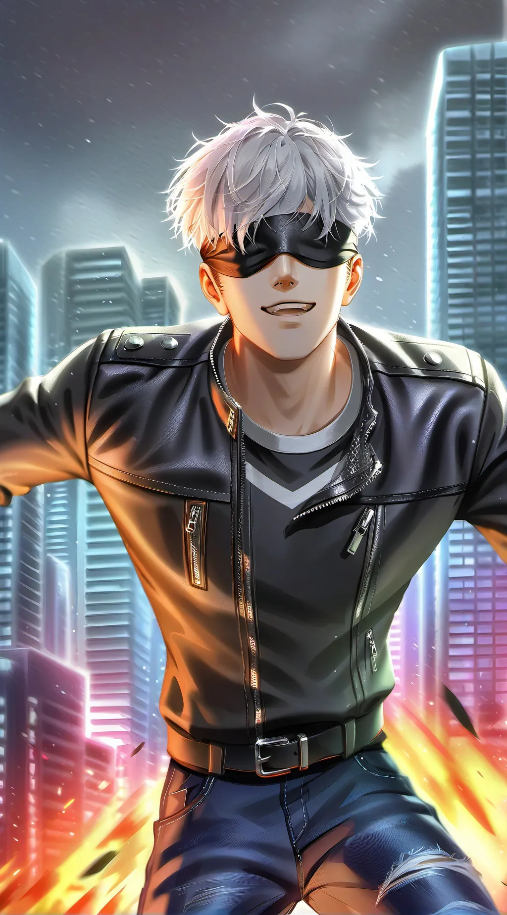 ai character: Gojo background