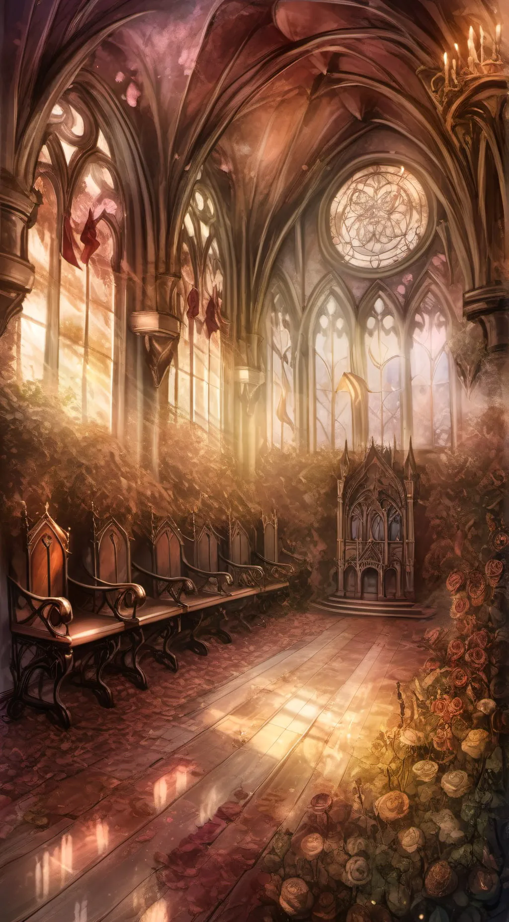 ai character: Monster school  background