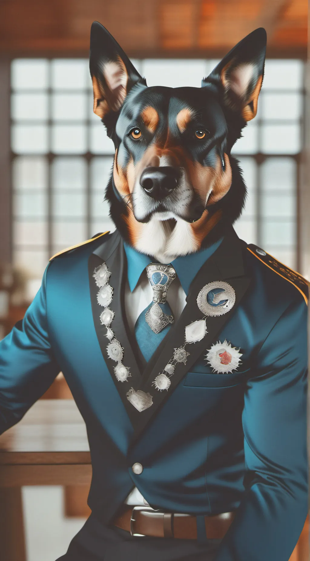 ai character: Justin Xavier background