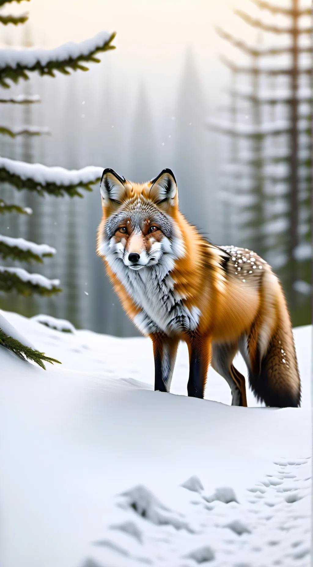 ai character: hybrid background