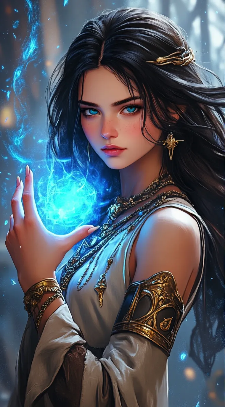 ai character: @ľěxŷª background