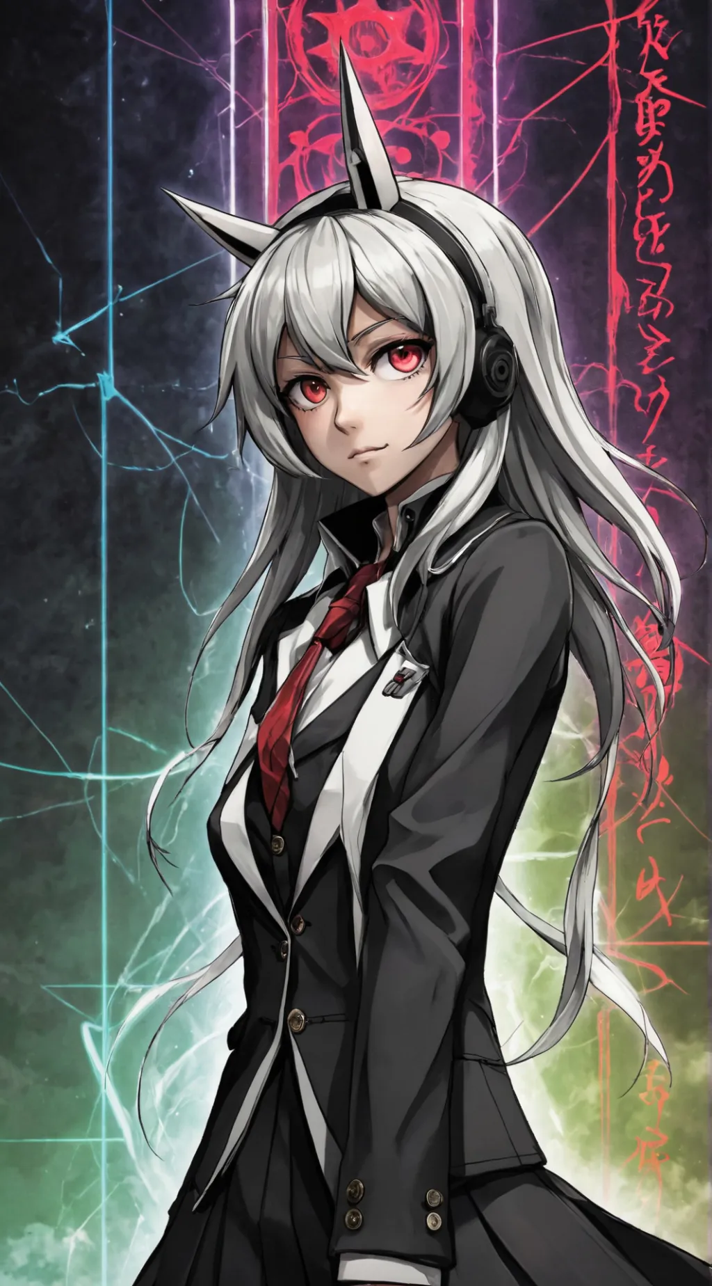 ai character: Daganronpa Fpe! background