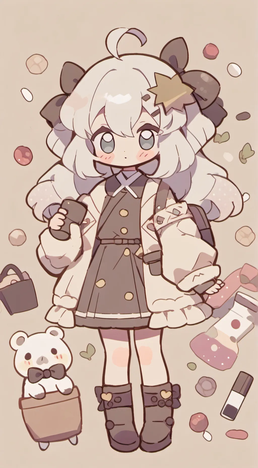 ai character: brightvision background