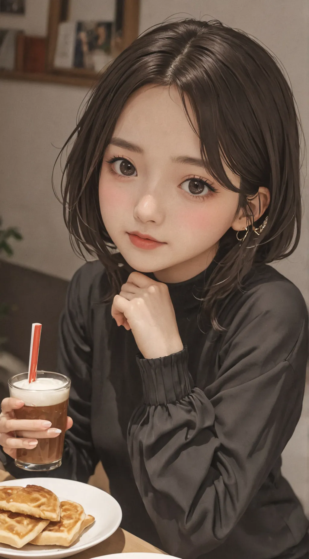 ai character: Lily background