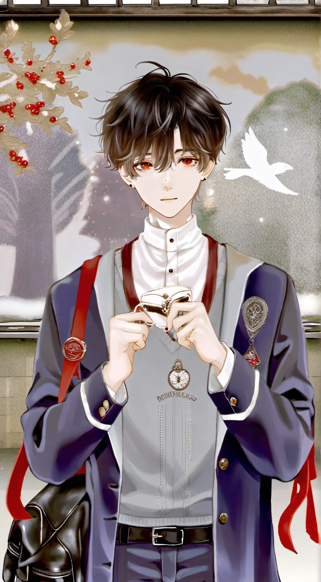 ai character: amor o solo amigos background