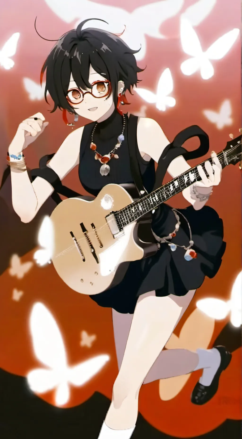 ai character: serena background