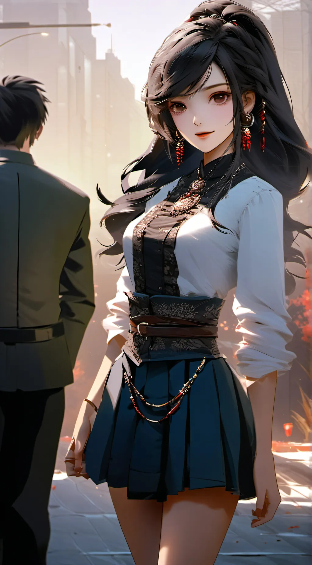 ai character: Даша background