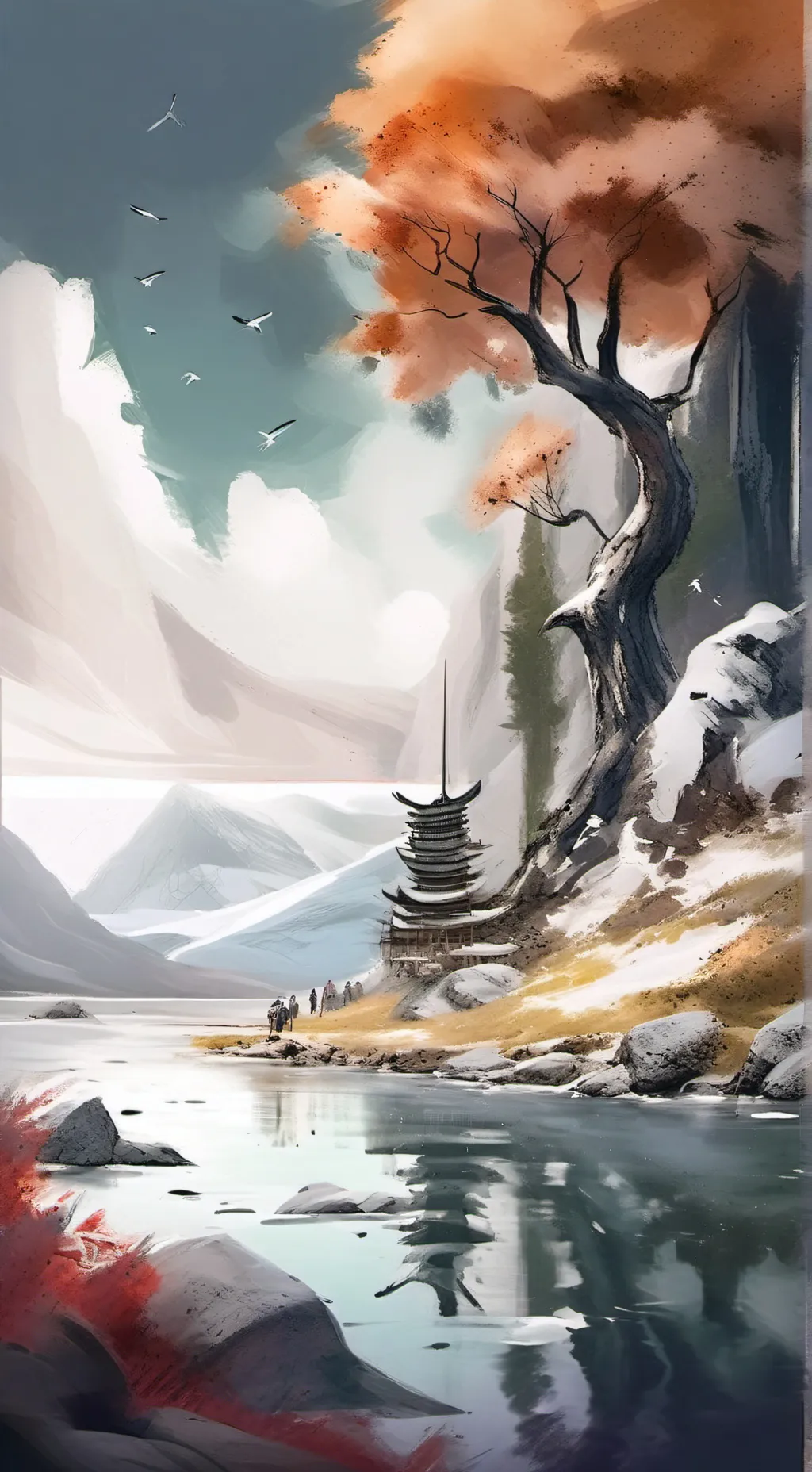 ai character: |•~Blossom~•| background